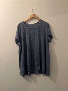 Softy Surroundings Blue Basic Blouse